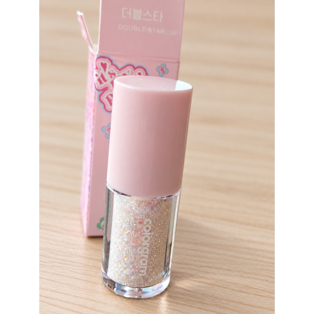 Colorgram Milk Bling Shadow Double Star Liquid Glitter Eyeshadow 3.2g K-Beauty